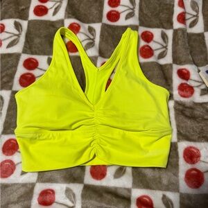Avia Bright Yellow Sports Bra